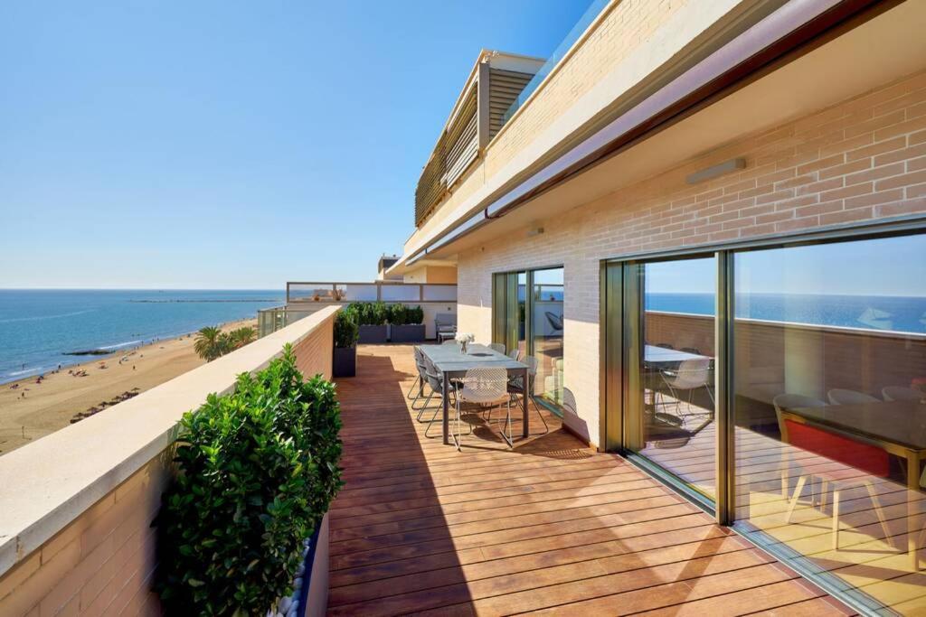 Apartamento D&R Penthouse On The Beach Málaga Exterior foto