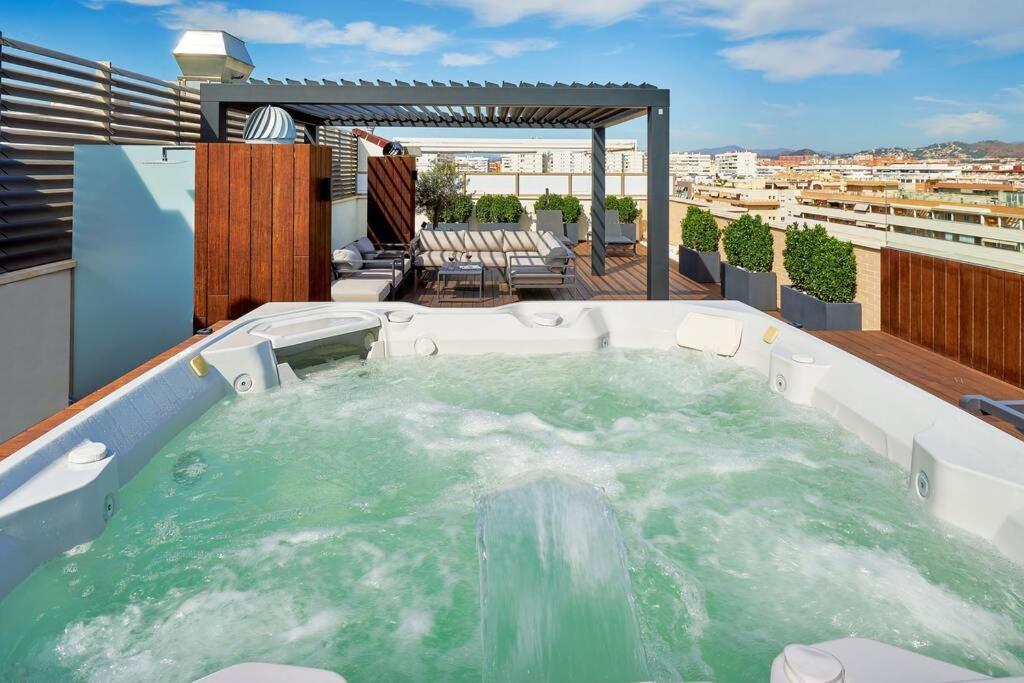 Apartamento D&R Penthouse On The Beach Málaga Exterior foto