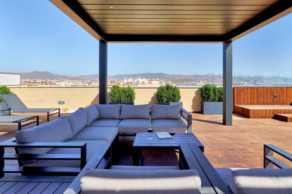 Apartamento D&R Penthouse On The Beach Málaga Exterior foto